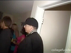 College teen banged as voyeur party watch