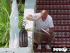 Busty Assfucked In A Poolside Threesome - Marica Chanel And Marica Chanelle