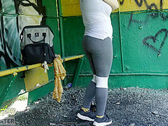 Bus Stop, I Decided To Change And A Stranger Came..xsanyany