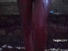 Exotic Skinny Teen Spends Her Time On Bali