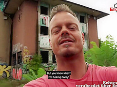 Amateur German Milf Fucked Outdoor