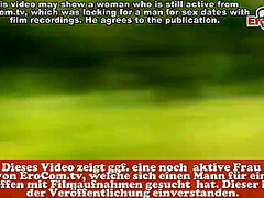 Amateur German Milf Fucked Outdoor