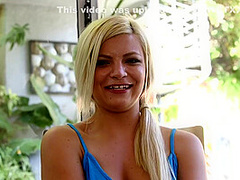 Alex Little - Sexy Blonde Babe Is Always Ready To Gag