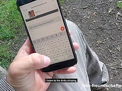 Mia Blow In My Father Fucks Woman At Forest Edge Public German