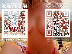 Hiking Turns Naughty With And Horny Hiking - Pov 4k 11 Min With Molly Pills And Haighlee Dallas
