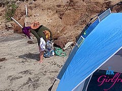 Nicholas Beach 2 With Lily Adams