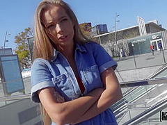 Jordi Smears Jizz All Over Cash Strapped Babe