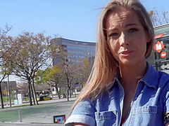 Jordi Smears Jizz All Over Cash Strapped Babe