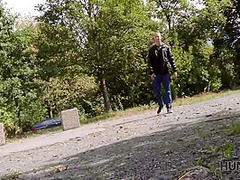 Victoria Daniels - For Cash Dazzling Nymph Has Outdoor Sex
