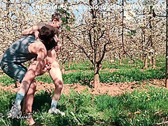 He Made Me Squirt In A Jiffy And I Sucked His Cock During Our Field Day