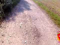 He Falls Off His Bike To Look At With Lady Muffin