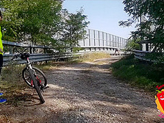 He Falls Off His Bike To Look At With Lady Muffin