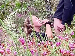 Couple Tres Chaud Baise Fort En Exterieur Et Fini Par En Faciale