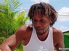 September Reign & Jay Bangher in Backyard Pussy - Brownbunnies