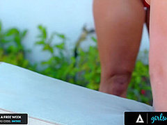 GIRLSWAY Lexi Luna Learns The Difficulties Of Being A Great Lifeguard