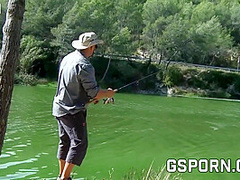 Master Fisherman Catches Anal Ho W Dildo (full Sc.)