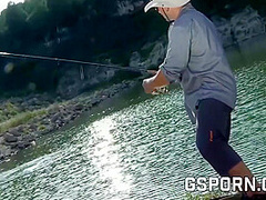 Master Fisherman Catches Anal Ho W Dildo (full Sc.)