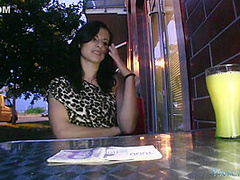 Katya Sucking And Fucking Cock Outdoors