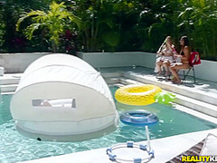 Amazing Pool Party Turns Into An Orgy