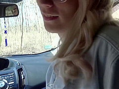 Sharon White In Anal Fucked And Creampied In The Forest