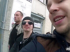 Josy Black - German Riding Dick In The Back Of A Van