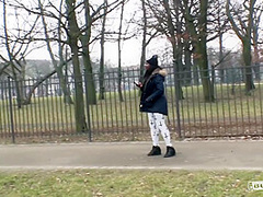 Josy Black - German Riding Dick In The Back Of A Van