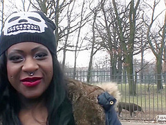 Josy Black - German Riding Dick In The Back Of A Van