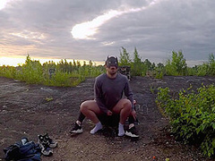 The Guy Sucked Her Dick To The Deap Throat And Got His Cum