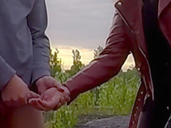 The Guy Sucked Her Dick To The Deap Throat And Got His Cum