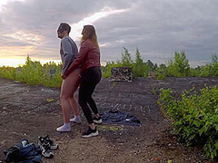 The Guy Sucked Her Dick To The Deap Throat And Got His Cum