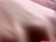 Horny Girl In Black Fishnet Stockings Lets Herself Picked Up For Outdoor Sex