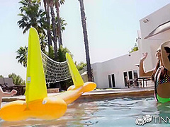 Sunny Outdoor Sex Reverse Cowgirl Style