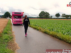 German Big Boobs Mature Mom Seduced In Forest