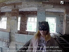 Russian Couple Fucked In An Abandoned Concert Hall