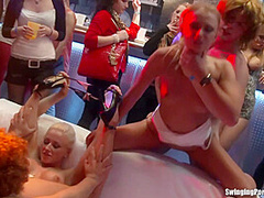 Bi Club Tramps Having Public Sex Orgy