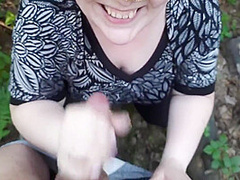 First Outdoorof Russian Bbw Cutie