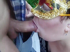 First Outdoorof Russian Bbw Cutie