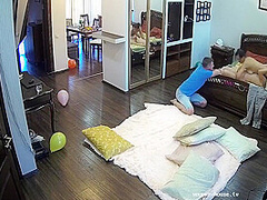 Euro Group Orgy Hot Action At Apartment Friends