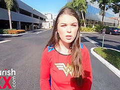 Wonder Woman Catches Her Cheating Man Feature - Anastasia Rose