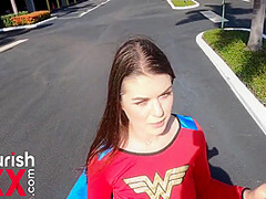 Wonder Woman Catches Her Cheating Man Feature - Anastasia Rose