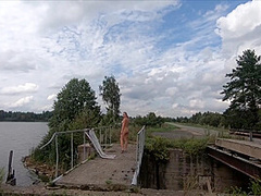 Girl On The Bridge