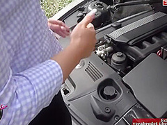 Car Sales Went Wrong At Date With Hot Blonde In Public Parc Pov