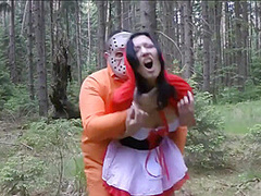 Brunette Milfs Fists Her Shaved Pussy Indoors And Outdoors