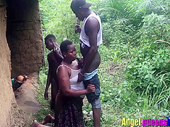 Some Where In Africa, Married House Wife Caught By The Husband Having Sex With Stranger In Her Husband Local Hurt At Day Time,watch The Punishment He Give To Them (softkind Fucksy)( Bangking Empire)( Patricia 9ja) 11 Min