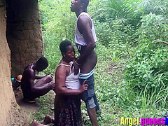 Some Where In Africa, Married House Wife Caught By The Husband Having Sex With Stranger In Her Husband Local Hurt At Day Time,watch The Punishment He Give To Them (softkind Fucksy)( Bangking Empire)( Patricia 9ja) 11 Min