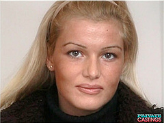 Sexy Blonde Monica Moore visits Private Casting's Couch