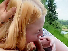 Russian Teens Fuck In Nature