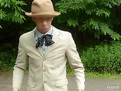 Salacious Raven Deeply Fucked On The Table With Danny D And Jasmine Jae