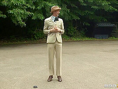 Salacious Raven Deeply Fucked On The Table With Danny D And Jasmine Jae