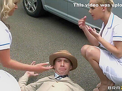 Salacious Raven Deeply Fucked On The Table With Danny D And Jasmine Jae